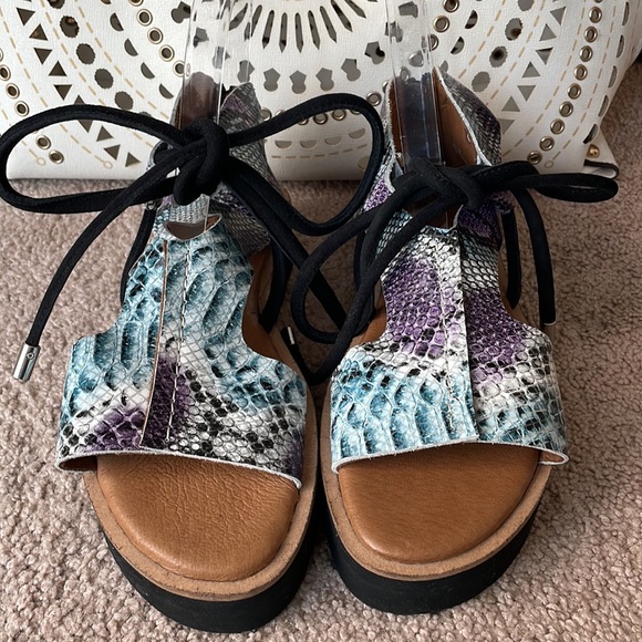 Free People Aubrey wrap platform sandals - Picture 5 of 13